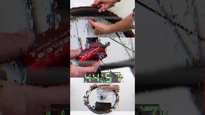 The FASTEST Way To Pump Up A Flat Tyre Is...
