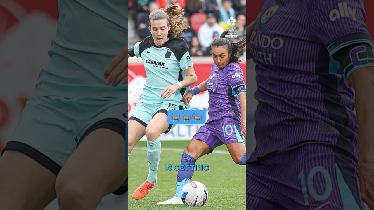 USWNT defender Tierna Davidson on Brazil & football legend Marta