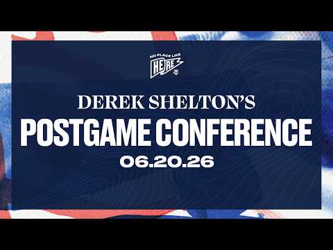 Derek Shelton - Postgame Interview 6/20/2026