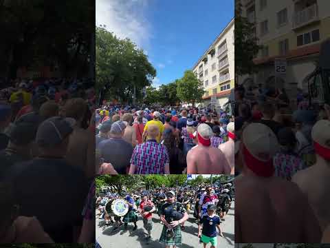 The Tartan Army is out & about 🤩⚽️🏴󠁧󠁢󠁳󠁣󠁴󠁿⚾️