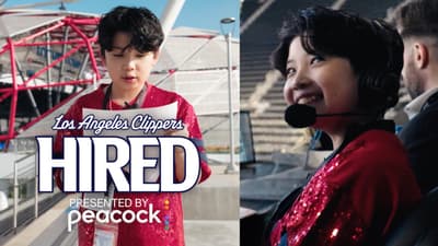 Kid Clipper Joins Clippers as an Announcer | LA Clippers Hired presented by Peacock 🎧😂