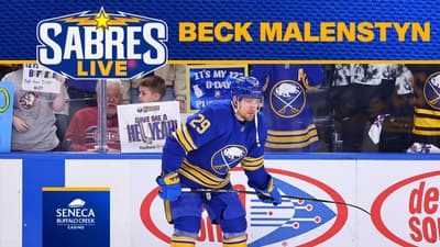 “My First Priority Was Staying In Buffalo” | Beck Malenstyn On New 6 Year Contract | Buffalo Sabres