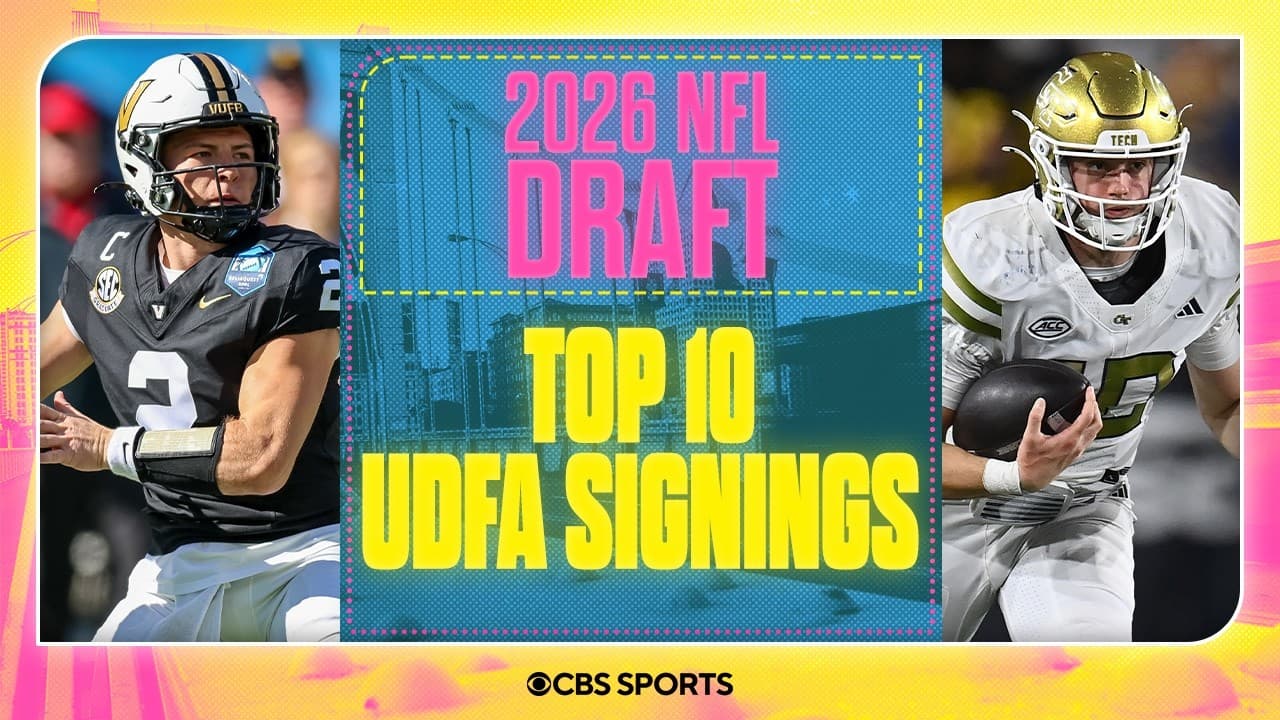 Top 10 Undrafted Free Agent Signings: Sleepers & Stars 🤫 ⭐️ | 2026 NFL Draft