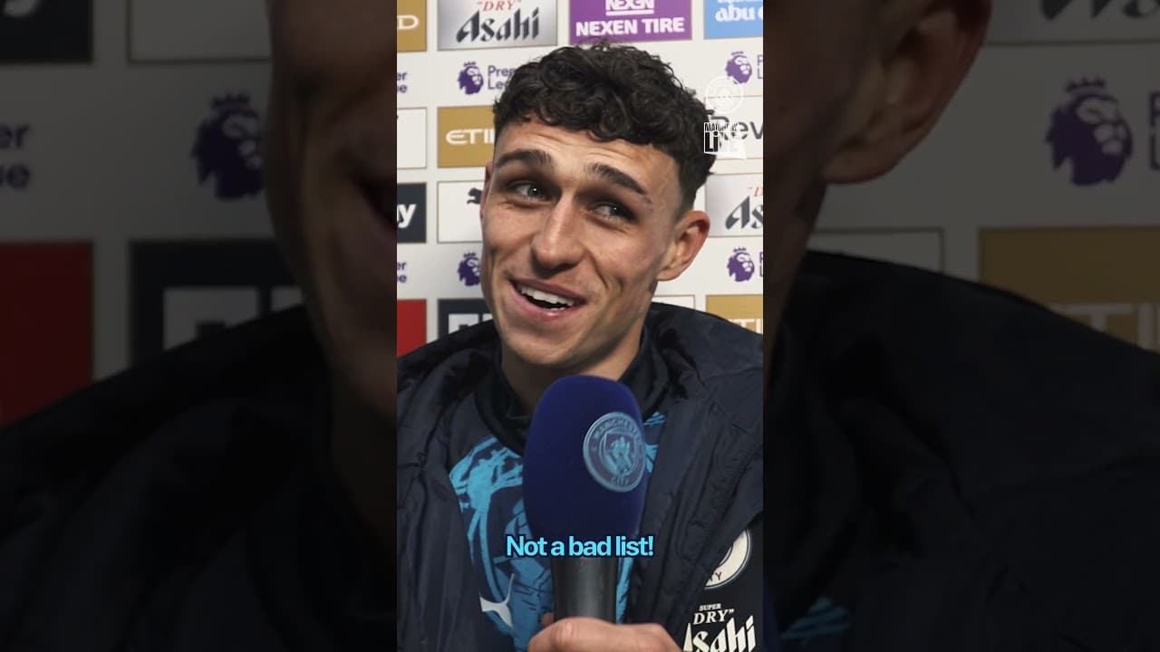 PHIL FODEN'S 100TH CITY GOAL CONTRIBUTION | HE JOINS AGUERO, D.SILVA, STERLING, DE BRUYNE & HAALAND