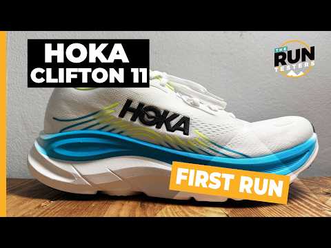 HOKA Clifton 11 First Run: Another classic cushy number?