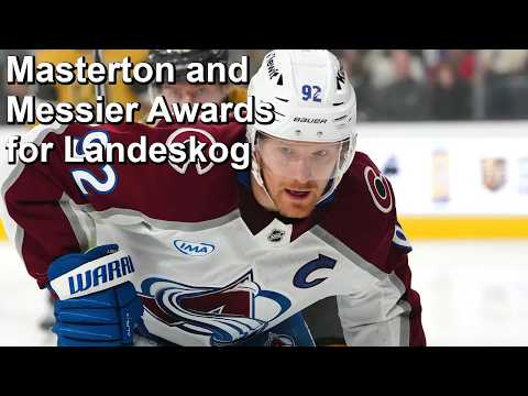 Landeskog Wins Masterton and Messier Awards, Cassidy Update, Ratings High for Cup Final