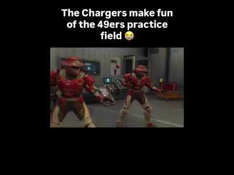 The Chargers didn't hold back on San Francisco 🤣 (via @chargers/IG)