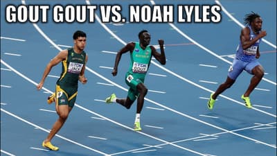 Noah Lyles Clashes With Gout Gout!! || Men's 150 Meters - 2026 Ostrava Golden Spike