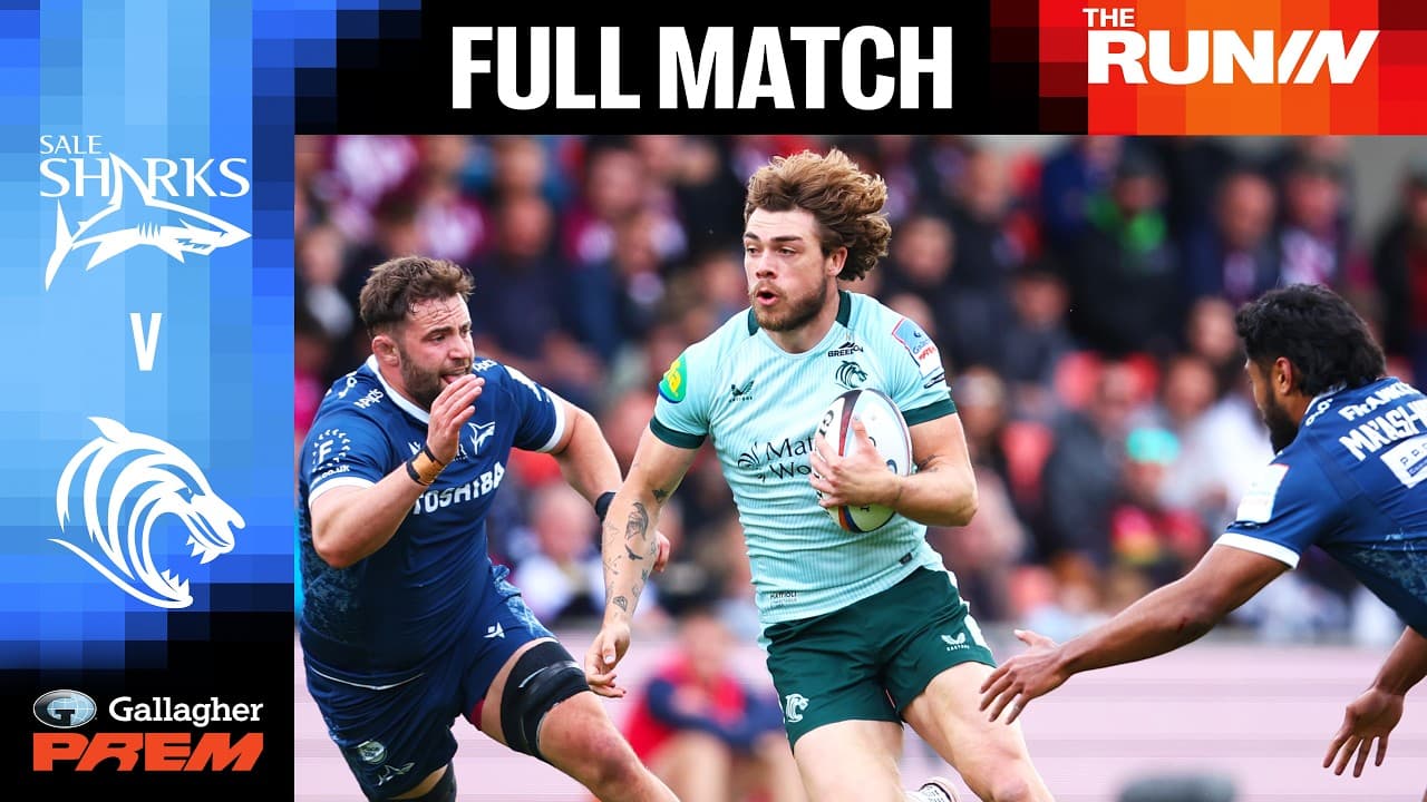 FULL MATCH: Sale Sharks v Leicester Tigers | Gallagher PREM 25/26 | Round 16