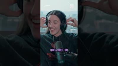 "You just leave AB alone." Caitlin Clark and Aliyah Boston share their POV's on having off nights 🤣