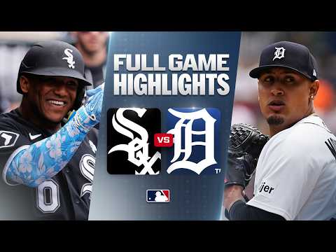 WHITE SOX vs. TIGERS Full Game Highlights (6/21/26) | MLB Highlights