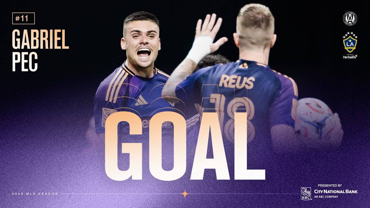 GOAL: Gabriel Pec Scores his Second Goal in FIVE Minutes to Give the Galaxy the Lead