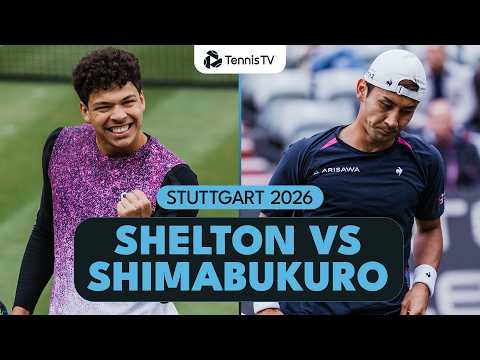 Ben Shelton Faces Sho Shimabukuro For A Semi-Final Spot | Stuttgart 2026 Highlights