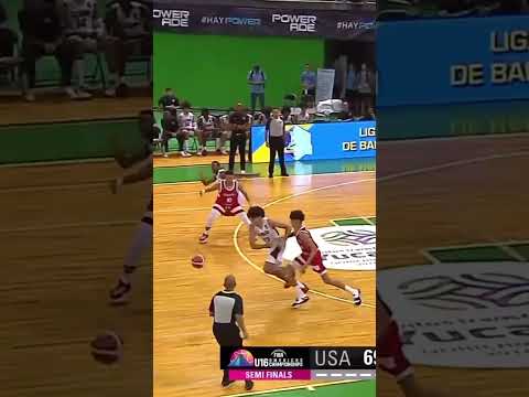 Cameron Boozer is a cheat code 🤯 #FIBAU17