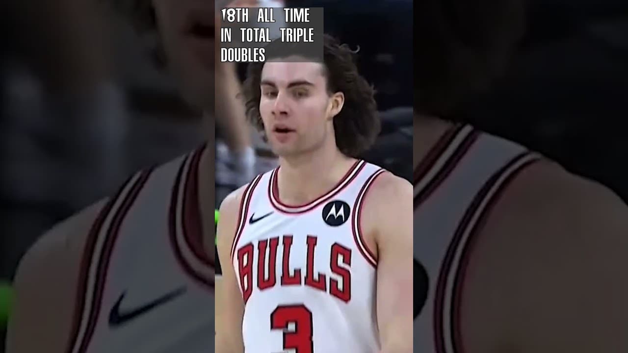 Josh Giddey Is A Triple Double Machine #chicagobulls #joshgiddey