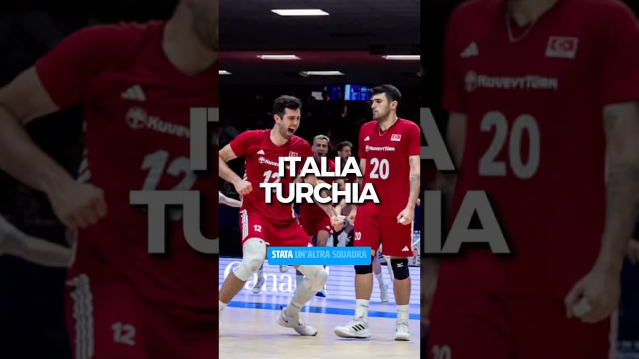 🇹🇷 Dopo una breve pausa, gli Azzurri tornano in campo contro la Turchia