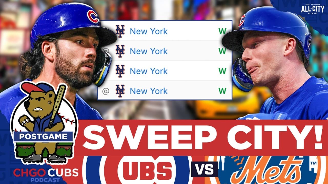 CUBS POSTGAME: SWEEP COMPLETE! Matthew Boyd Returns as Chicago Cubs Finish Off Mets! | CHGO Cubs