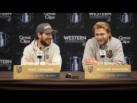 WCF Press Conference: Theodore, Karlsson, Marner & Eichel