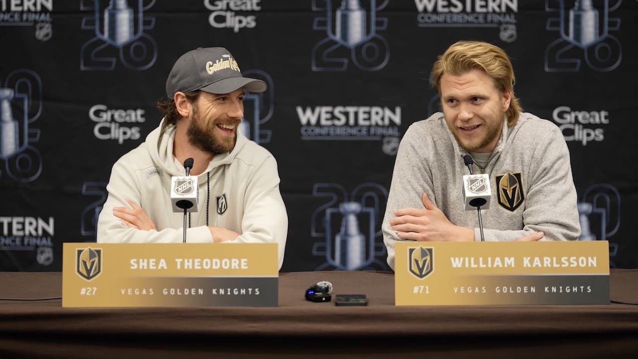 WCF Press Conference: Theodore, Karlsson, Marner & Eichel