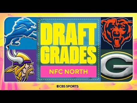 Draft Grades for EACH NFC North team | 2026 NFL Draft