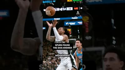 The Spurs found their Shai answer.