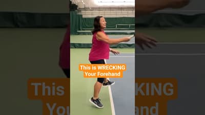 Tension is DESTROYING your forehand