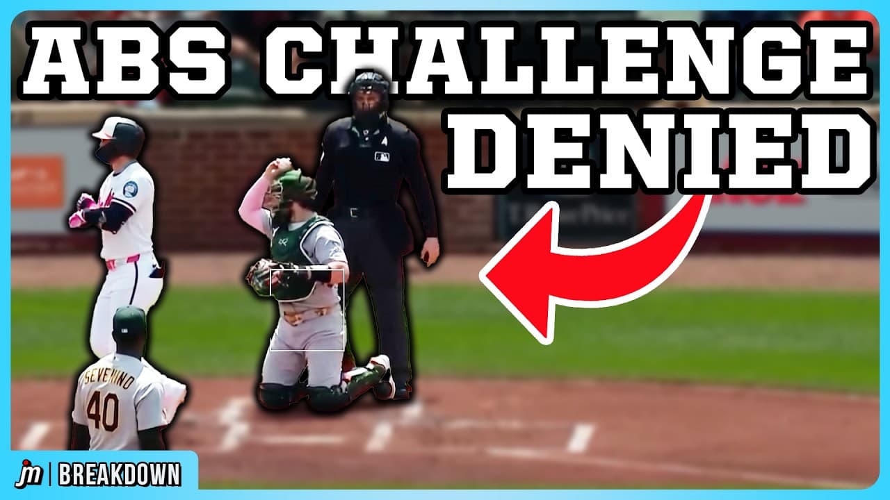 Umpire denies 2 ABS challenges in one game, a breakdown