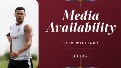 Media Availability | Loïc Williams on joining Rapids, potential debut in Juárez friendly