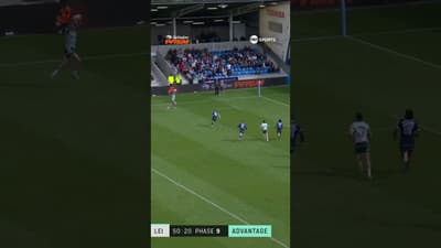 Beauty of a pass setting up the try!