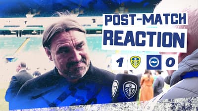 "It's the perfect finish" | Daniel Farke reaction | Leeds United 1-0 Brighton and Hove Albion