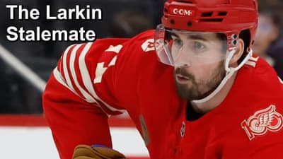 Larkin and the Red Wings Appear to be at a Stalemate
