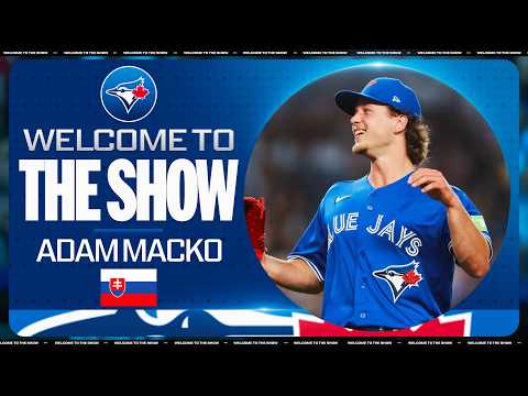Adam Macko makes Major League debut with the Toronto Blue Jays (1st MLB player born in Slovakia!)