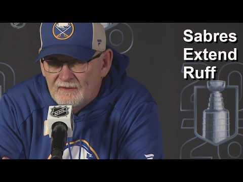 Sabres Extend Ruff, Makar Out, Devils Keeping Keefe as Coach, ths Malhotra Speculation