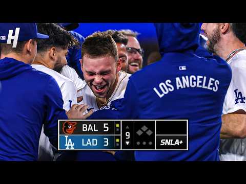 Dodgers’ UNBELIEVABLE Walk-Off Inning vs Orioles! FULL Bottom 9th 😱