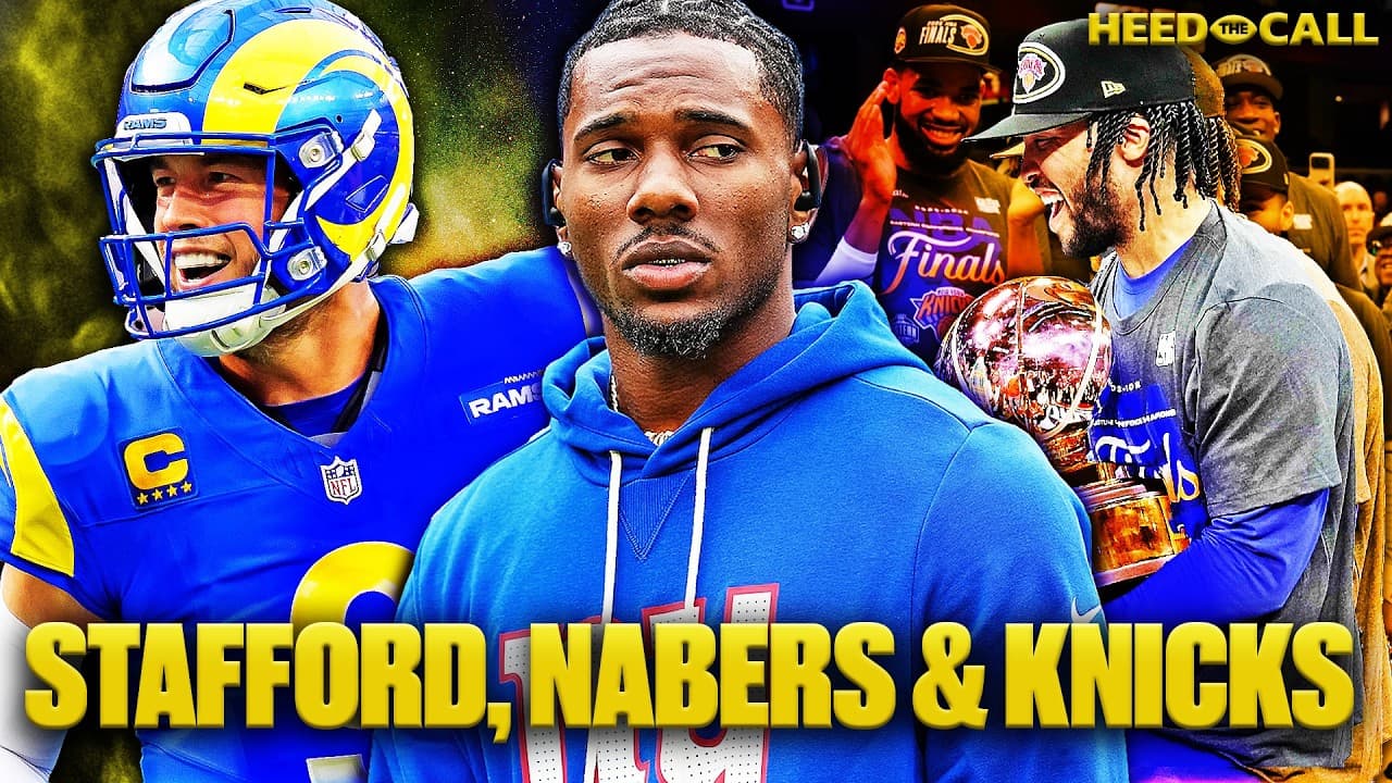 Stafford Gets Paid, Nabers Concerns & What Knicks Tell Us About NFL Hopefuls