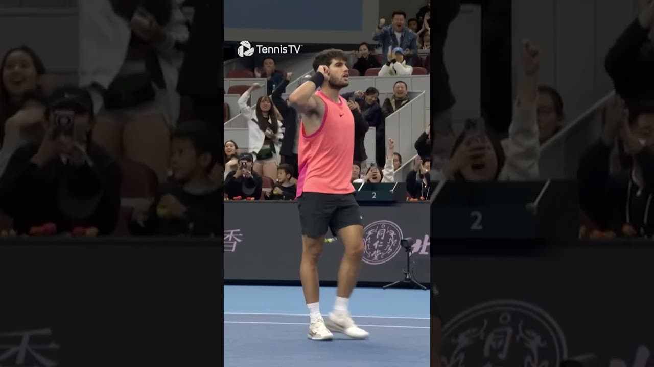 Alcaraz Volleys Are A Thing Of Beauty 💫