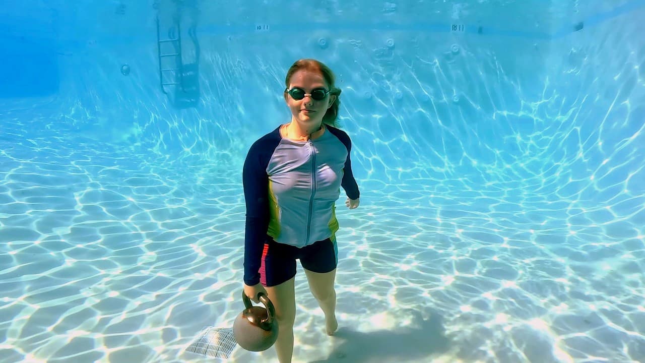 Walk Along the Bottom of the Pool Like it’s no Big Deal