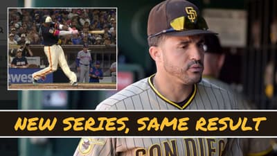 Padres drop opener to Mets, Laureano out  rest of '26? Manny goes off about stats,  Estrada to IL
