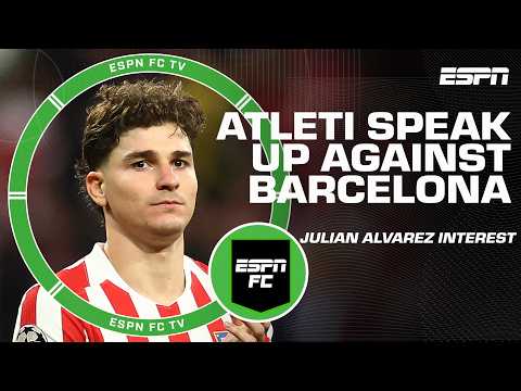 Atletico Madrid responds to Barcelona on social media amid Julian Alvarez interest 👀 | ESPN FC