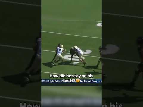 That was athletic 😱 #wakeforest #accfootball #collegefootball