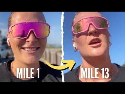 I Ran a Half Marathon with NO TRAINING *hardest run of my life*