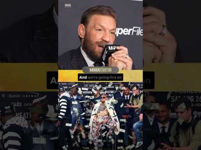 Conor McGregor: Max Holloway getting paid FIVE TIMES usual pay | UFC 329 | MMA Fighting #ufc #mma