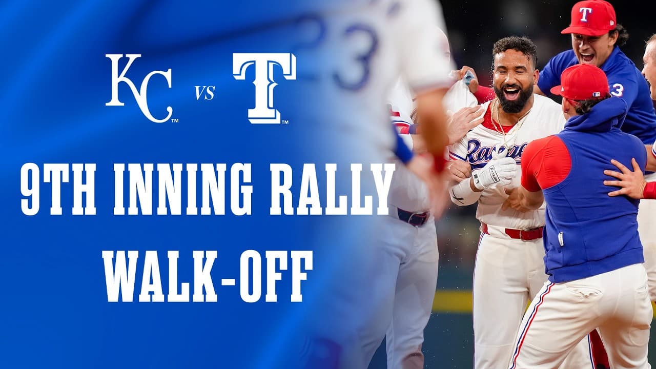 CINEMATIC RECAP | Rangers Walk-Off Royals