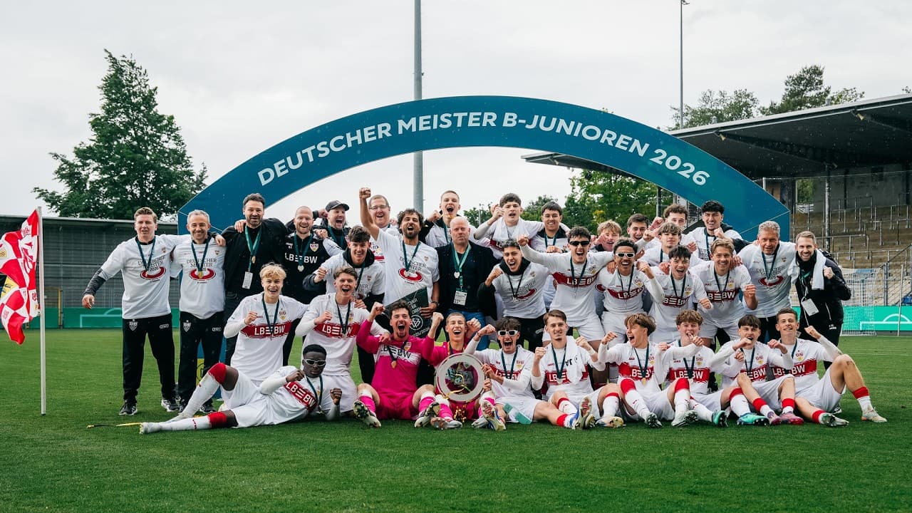 Deutscher Meister! Die Mini-Doku zum Final-Triumph der VfB U17!