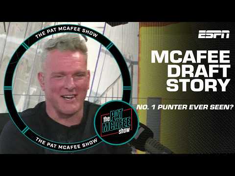 No. 1 punter EVER SEEN ⁉️ WILD Pat McAfee-Julian Edelman NFL draft story 🤯 | The Pat McAfee Show
