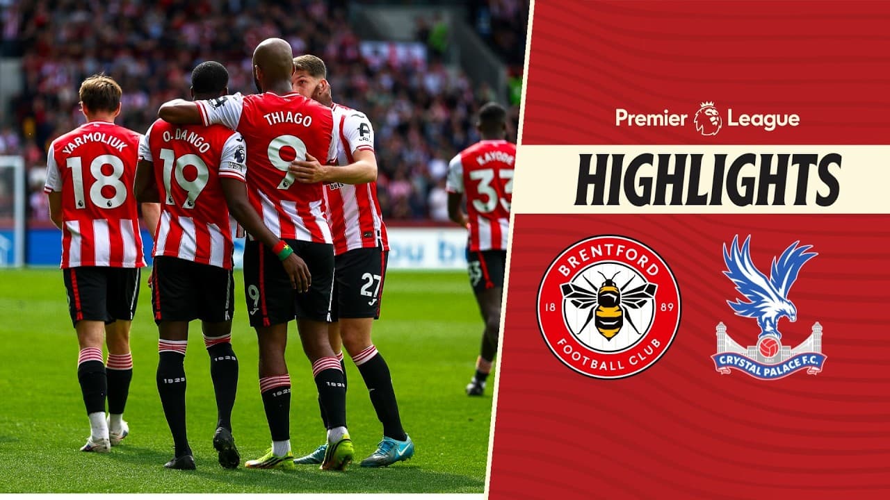 Dango Ouattara scores double in Brentford Draw 🤯 | Brentford 2-2 Crystal Palace Highlights