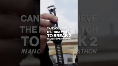 This is the watch that broke the 2-hour barrier 😱⁠