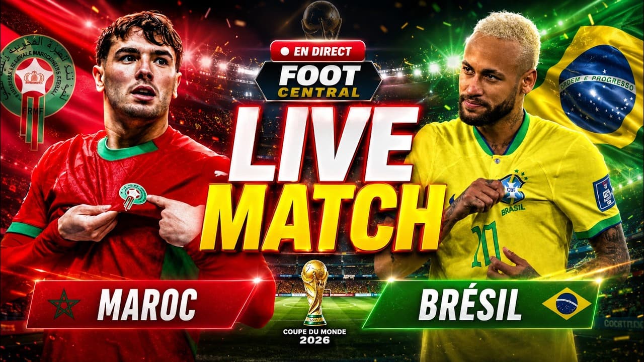Brésil 🆚 Maroc En Direct : Le Choc De Coupe Du Monde En Live !