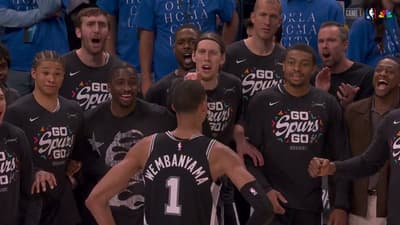 H1M: 41 PTS, 24 REB, 3 BLK, 3 STL #spurs #nba #wemby #playoffs