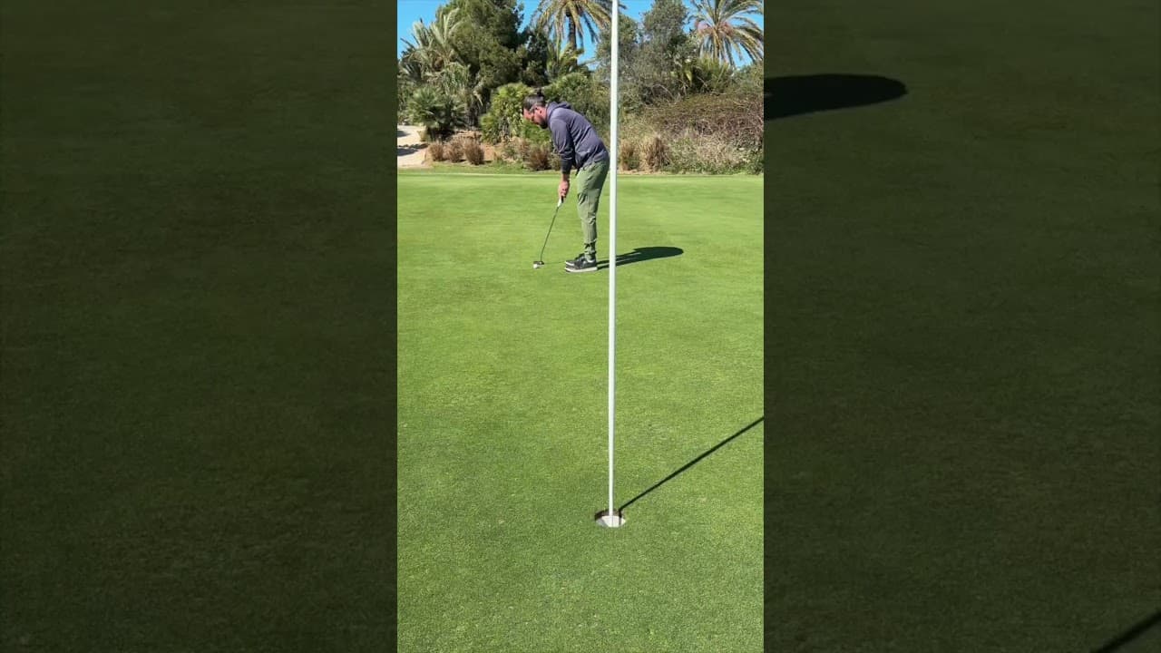 Putting Challenge: Can Anyone Two-Putt This MENTAL Sloping Putt?